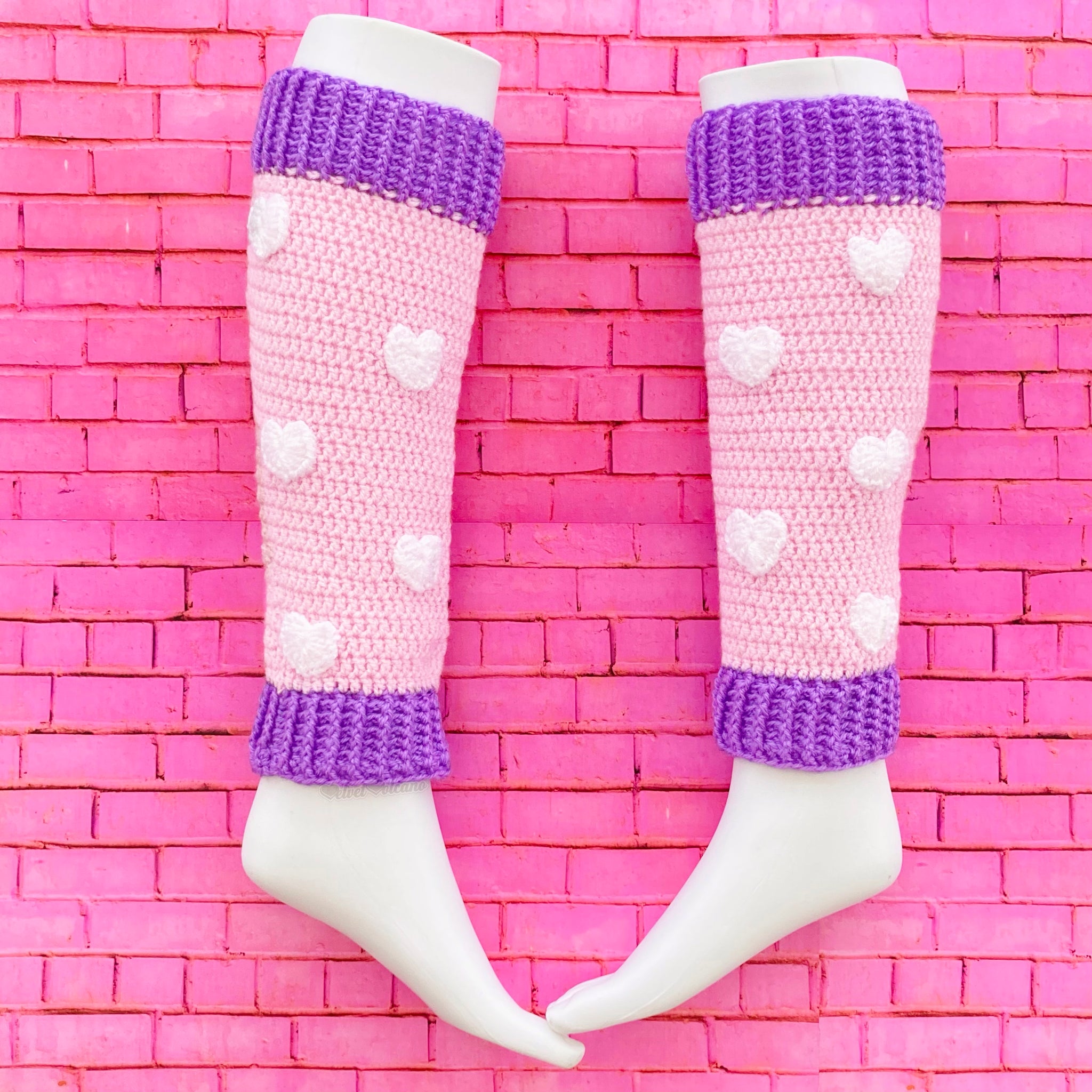 Victorian Style Leg Warmers Crochet and Lace Spats in Hot Pink Kawaii  Fashion Accessories Lots of Colors -  Canada